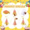 24 Pcs Colorful Party Hats with Pompoms, Glitter Birthday Party Cone Hats Paper Birthday Cone Hats for Birthday Party Supplies